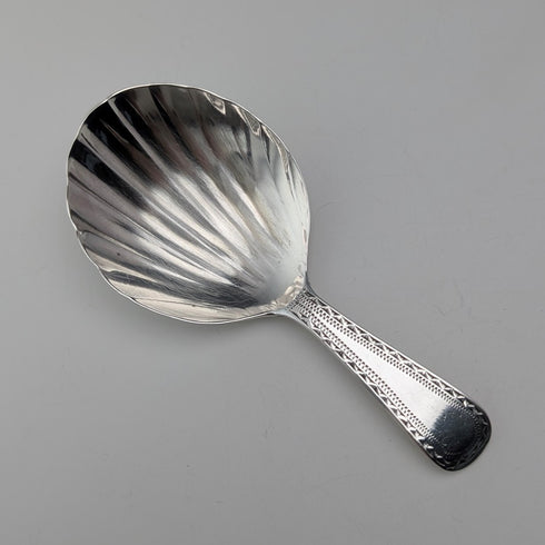 1807 年英國古董純銀茶盒湯匙喬治溫特爾